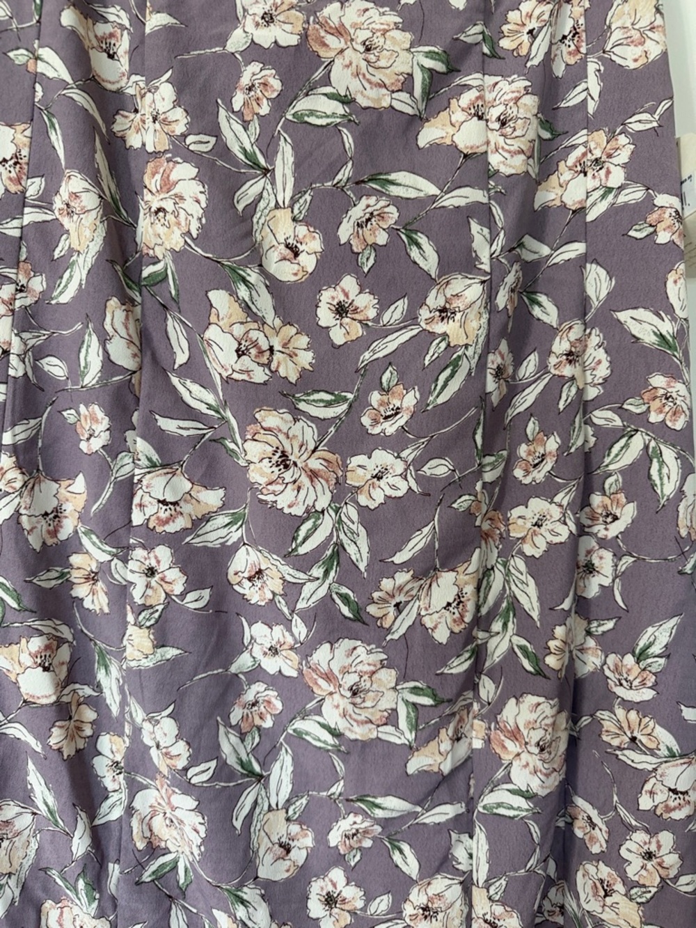 Altar'd State Mauve Floral Maxi Skirt - Picture 4 of 5